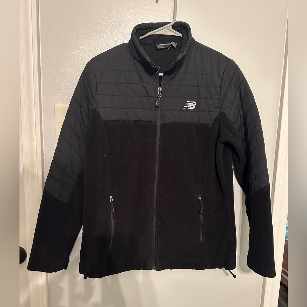 New Balance Women's Black Quilted Performance Jacket